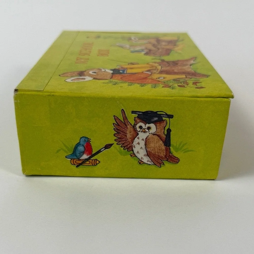 Vintage My School Box Cardboard Pencil Case -General Box Company